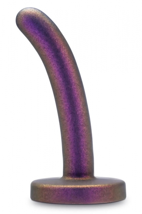 Фиолетовая насадка с гладкой поверхностью Surrender 4.75 Inch Beginner Pegging Dildo - 12 см. - Blush Novelties - купить с доставкой в Королеве