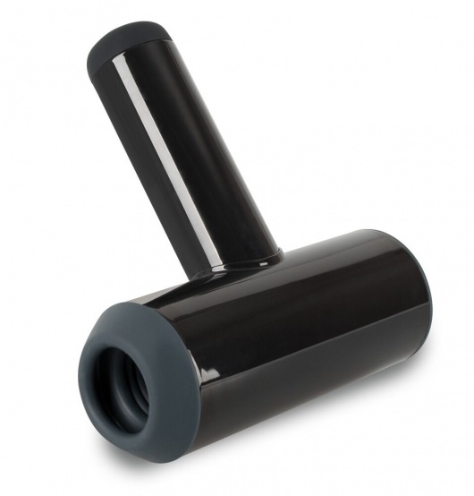 Черный мастурбатор с удобной ручкой Masturbator with 2 Functions - Orion - в Королеве купить с доставкой