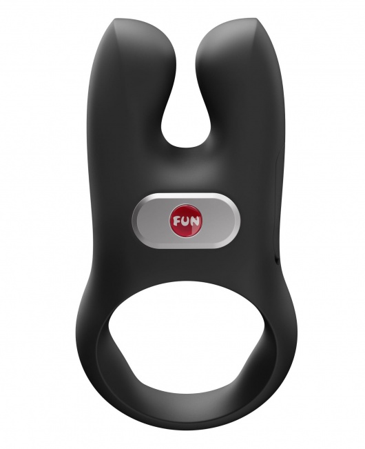 Черное эрекционное виброкольцо Nos - Fun Factory - в Королеве купить с доставкой