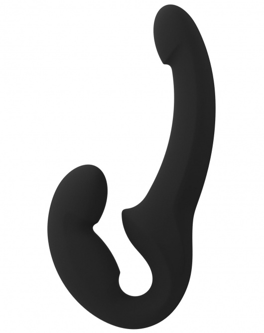 Черный безремневой страпон Share Lite - Fun Factory - купить с доставкой в Королеве