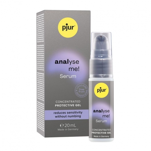 Расслабляющая анальная сыворотка pjur Analyse Me Serum - 20 мл. - Pjur - купить с доставкой в Королеве