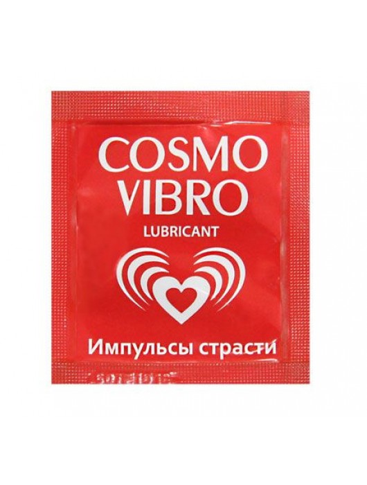 Пробник женского стимулирующего лубриканта на силиконовой основе Cosmo Vibro - 3 гр. - Биоритм - купить с доставкой в Королеве