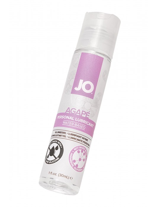 Лубрикант на водной основе для женщин JO AGAPE ORIGINAL - 30 мл. - System JO - купить с доставкой в Королеве