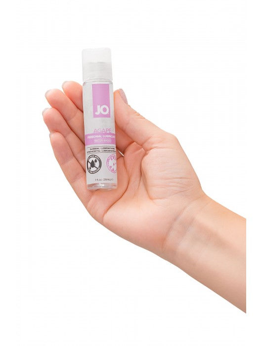 Лубрикант на водной основе для женщин JO AGAPE ORIGINAL - 30 мл. - System JO - купить с доставкой в Королеве