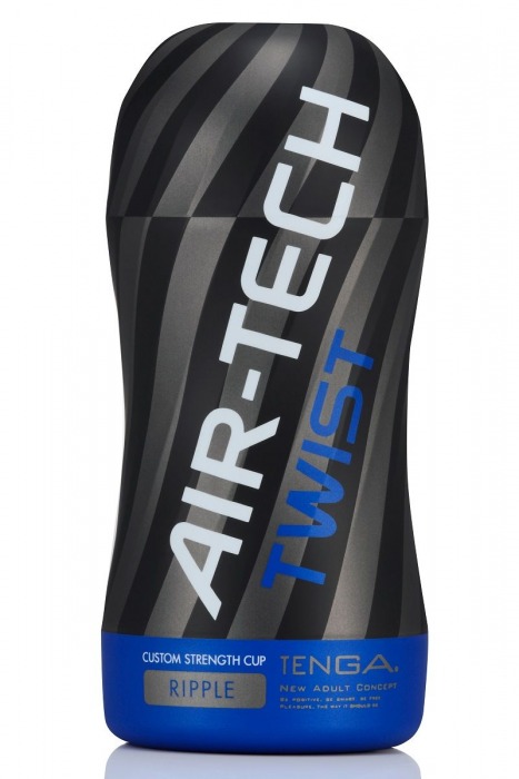 Мастурбатор с регулируемой плотностью обхвата Custom Strength CUP Twist Ripple - Tenga - в Королеве купить с доставкой