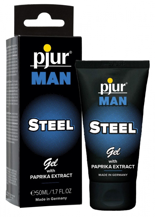 Эрекционный гель для пениса pjur MAN Steel Gel - 50 мл. - Pjur - купить с доставкой в Королеве