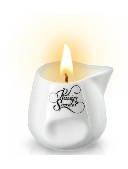 Массажная свеча с ароматом мохито Bougie de Massage Mojito - 80 мл. - Plaisir Secret - купить с доставкой в Королеве