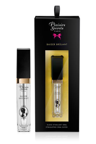 Стимулирующий блеск для губ Baiser Brulant Gloss Plaisirs Secrets - 7 мл. - Plaisir Secret - купить с доставкой в Королеве
