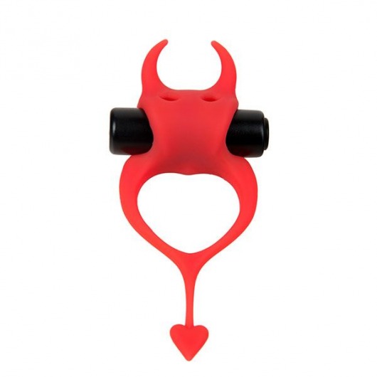 Красное эрекционное кольцо в форме дьяволенка DEVOL COCKRING - Adrien Lastic - в Королеве купить с доставкой