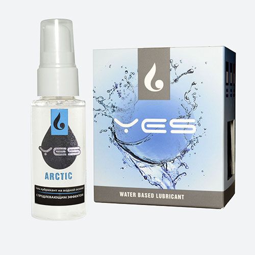 Интимный гель-лубрикант Yes Arctic с продлевающим эффектом - 30 мл. - Sitabella - купить с доставкой в Королеве
