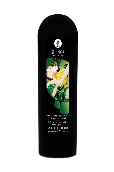 Интимный гель для пар, усиливающий наслаждение, Lotus Noir - 60 мл. - Shunga - купить с доставкой в Королеве