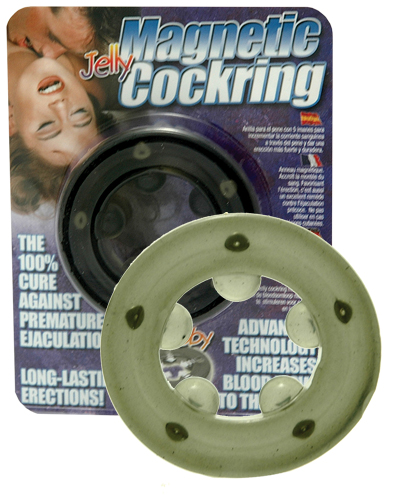 Эрекционное кольцо с магнитиками - Seven Creations - в Королеве купить с доставкой