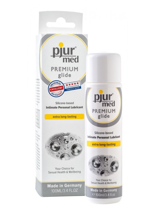 Гипоаллергенный силиконовый лубрикант pjur MED Premium glide - 100 мл. - Pjur - купить с доставкой в Королеве