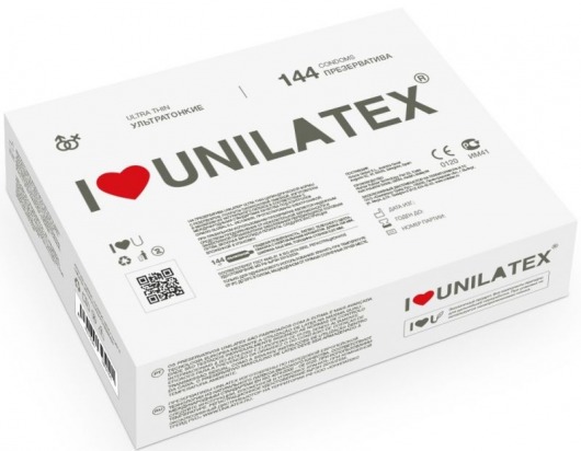 Ультратонкие презервативы Unilatex Ultra Thin - 144 шт. - Unilatex - купить с доставкой в Королеве