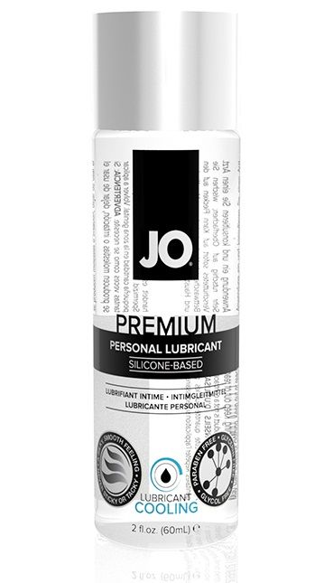 Охлаждающий лубрикант на силиконовой основе JO Personal Premium Lubricant Cooling - 60 мл. - System JO - купить с доставкой в Королеве