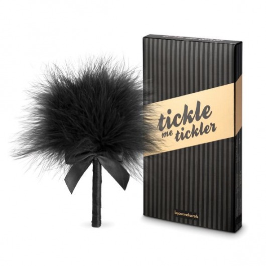 Пуховка для эротических игр Tickle Me Tickler - Bijoux Indiscrets - купить с доставкой в Королеве