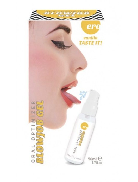 Увлажняющий гель для орального секса с ароматом ванили - 50 мл. - Ero - купить с доставкой в Королеве