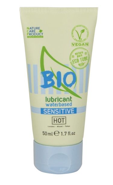 Органический лубрикант для чувствительной кожи Bio Sensitive - 50 мл. - HOT - купить с доставкой в Королеве