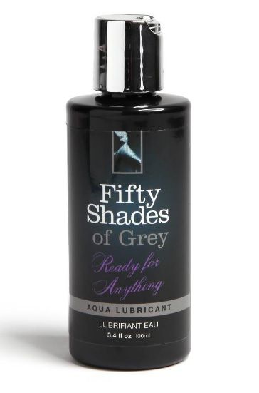 Лубрикант на водной основе Ready for Anything Aqua Lubricant - 100 мл. - Fifty Shades of Grey - купить с доставкой в Королеве