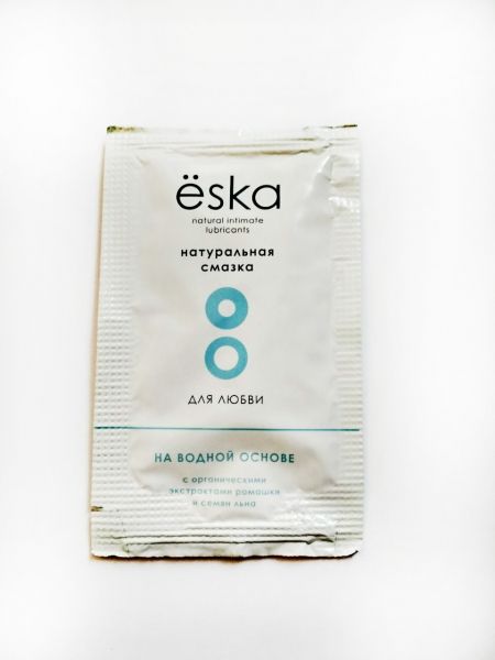Натуральный лубрикант на водной основе Ёska - 7 мл. - Eska - купить с доставкой в Королеве