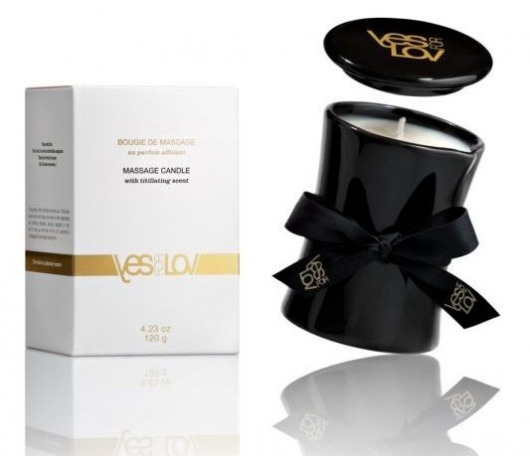 Массажная свеча Titillating Massage Candle - 120 мл. - YESforLOV - купить с доставкой в Королеве