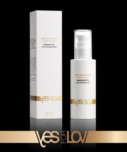 Массажное масло TITILLATING MASSAGE OIL - 100 мл. - YESforLOV - купить с доставкой в Королеве