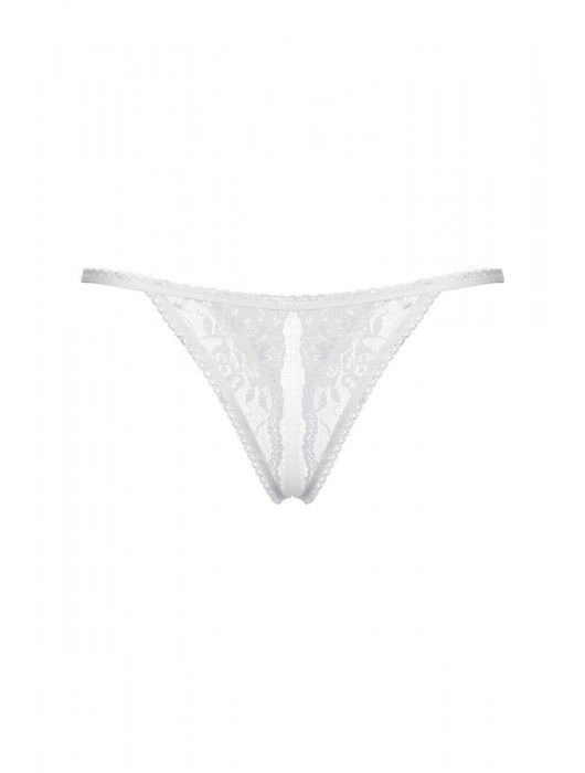 Ажурные трусики с разрезом - SoftLine купить с доставкой