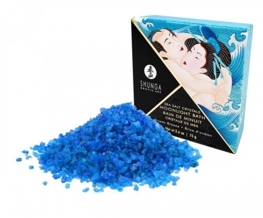Соль для ванны Bath Salts Ocean Breeze с ароматом морской свежести - 75 гр. -  - Магазин феромонов в Королеве