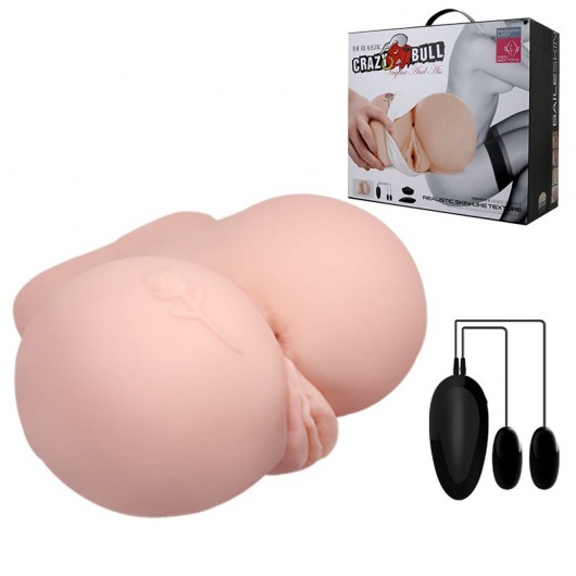 Вагина и анус с вибрацией CrazyBull Vagina and Ass - Baile - в Королеве купить с доставкой