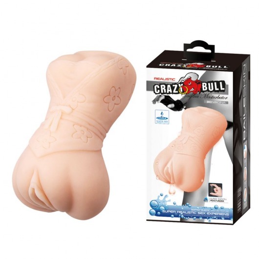 Мастурбатор-вагина с эффектом смазки в виде женской фигурки - Baile - в Королеве купить с доставкой