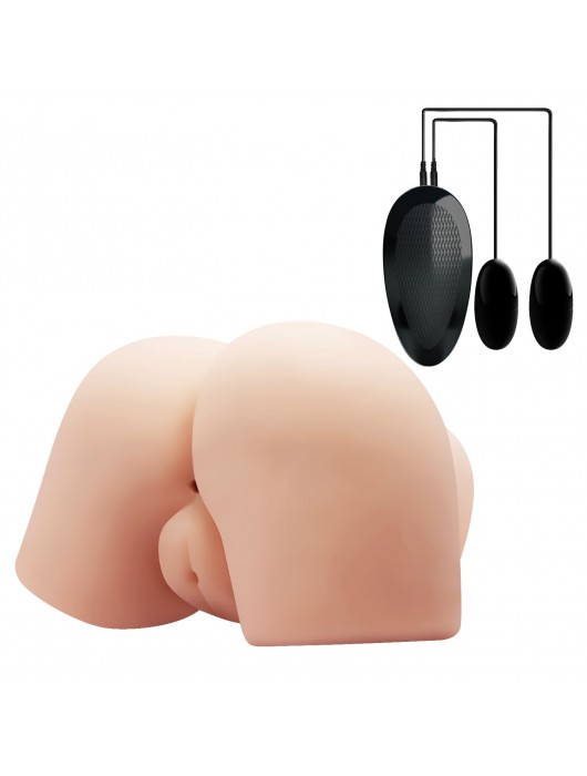 Вагина и попка с вибрацией CRAZY BULL - Baile - в Королеве купить с доставкой