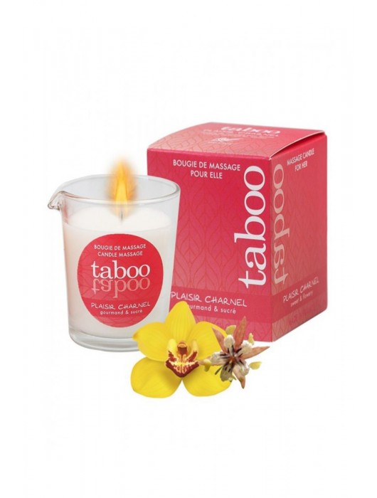 Массажное аромамасло с афродизиаками для женщин RUF Taboo Plaisir charnel - 60 гр. - RUF - купить с доставкой в Королеве