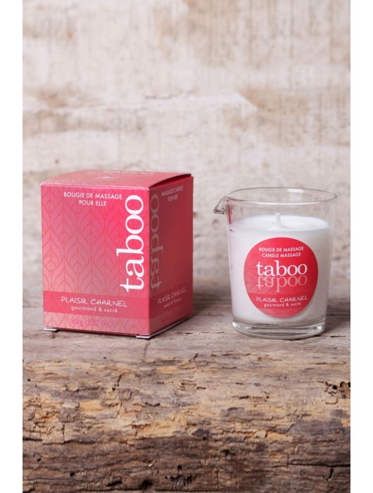 Массажное аромамасло с афродизиаками для женщин RUF Taboo Plaisir charnel - 60 гр. - RUF - купить с доставкой в Королеве