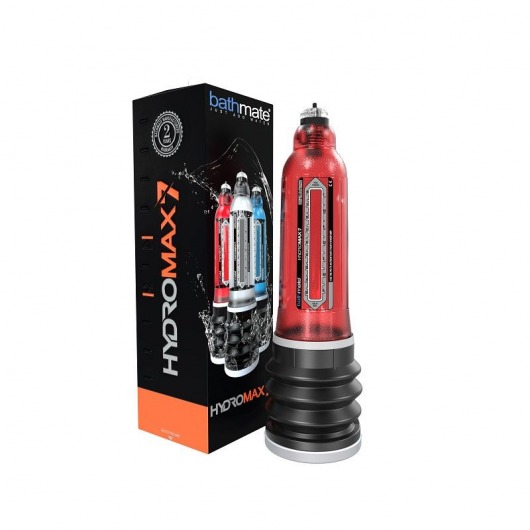 Красная гидропомпа HydroMAX7 - Bathmate - в Королеве купить с доставкой