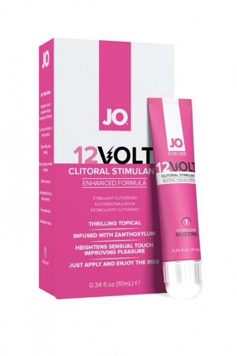 Возбуждающая сыворотка мощного действия JO Volt 12V - 10 мл. - System JO - купить с доставкой в Королеве