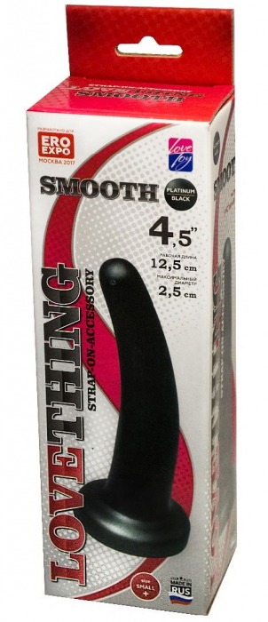 Анальная насадка Smooth - 12,5 см. - LOVETOY (А-Полимер) - купить с доставкой в Королеве