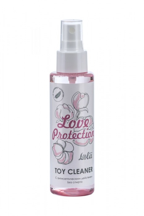 Гигиенический антисептический лосьон Toy cleaner - 110 мл. - Lola Games - купить с доставкой в Королеве