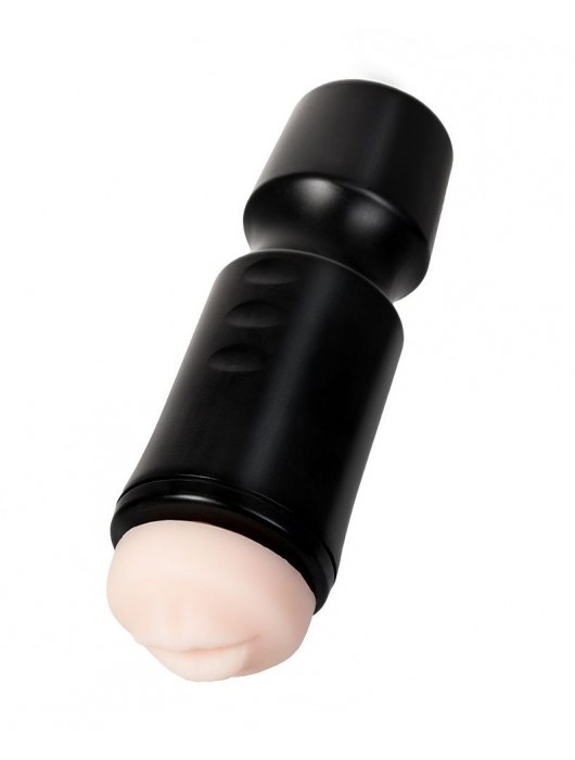 Мастурбатор-ротик A-Toys в черной колбе - A-toys - в Королеве купить с доставкой