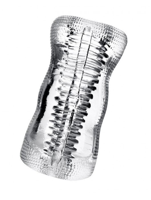 Прозрачный мастурбатор Lingam Asha - ToyFa - в Королеве купить с доставкой