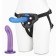 Страпон унисекс Beginners Strap-On с 2 насадками - 15 и 13 см. - Lux Fetish - купить с доставкой в Королеве
