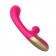 Розовый изогнутый вибратор-кролик - 21,2 см. - I-MOON купить в Королеве с доставкой в Orgasmix.ru Розовый изогнутый вибратор-кролик - 21,2 см. - I-MOON