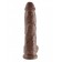Большой коричневый фаллоимитатор с мошонкой 10 Cock with Balls на присоске - 25,4 см. - Pipedream купить с доставкой в интернет-магазине Orgasmix в Королеве Большой коричневый фаллоимитатор с мошонкой 10 Cock with Balls на присоске - 25,4 см. - Pipedream